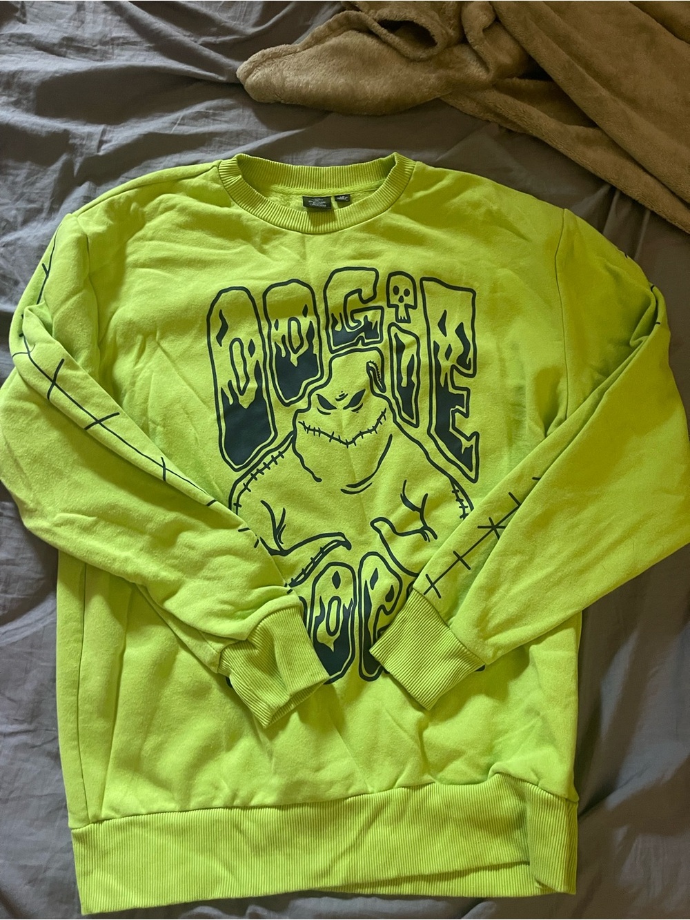 Oogie Boogie The Nightmare Before Christmas Sweatshirt Adult Large